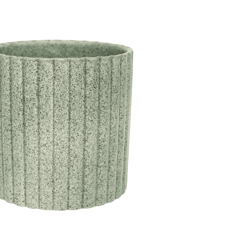 Textured Stone Effect Decorative Plant Pot