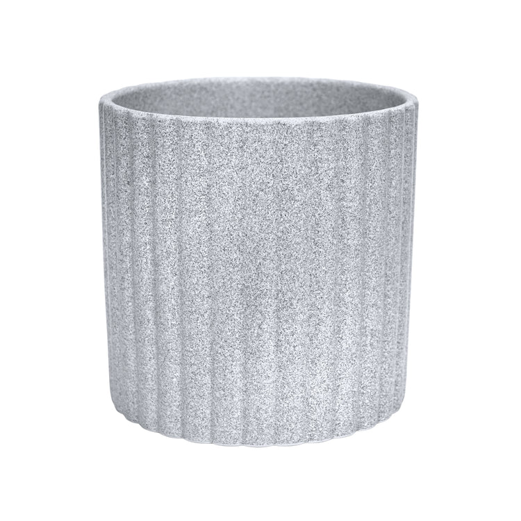 Textured Stone Effect Decorative Plant Pot