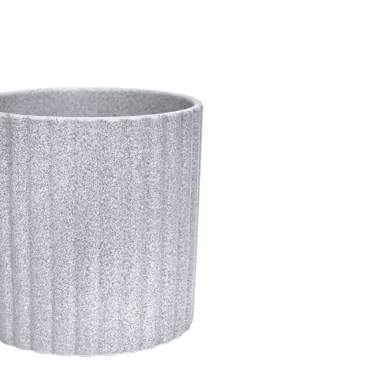 Textured Stone Effect Decorative Plant Pot