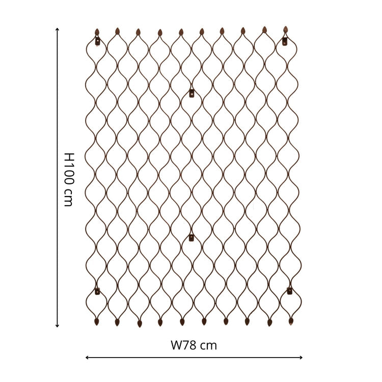 Outdoor Metal Climbing Plant Trellis Panel